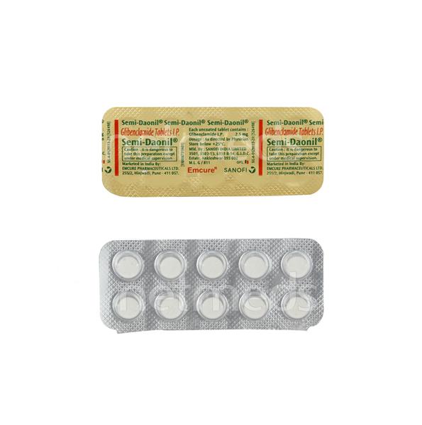 Semi Daonil 2.5 mg