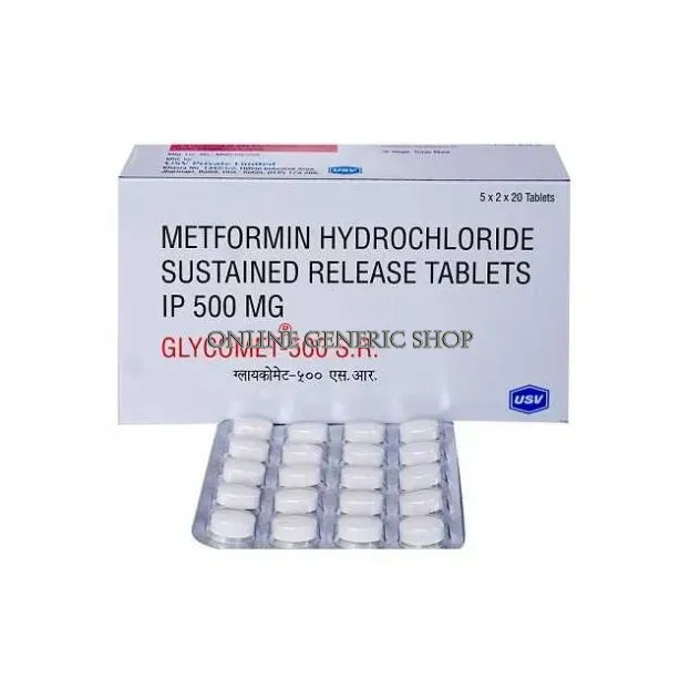 Glycomet 1000 mg Image