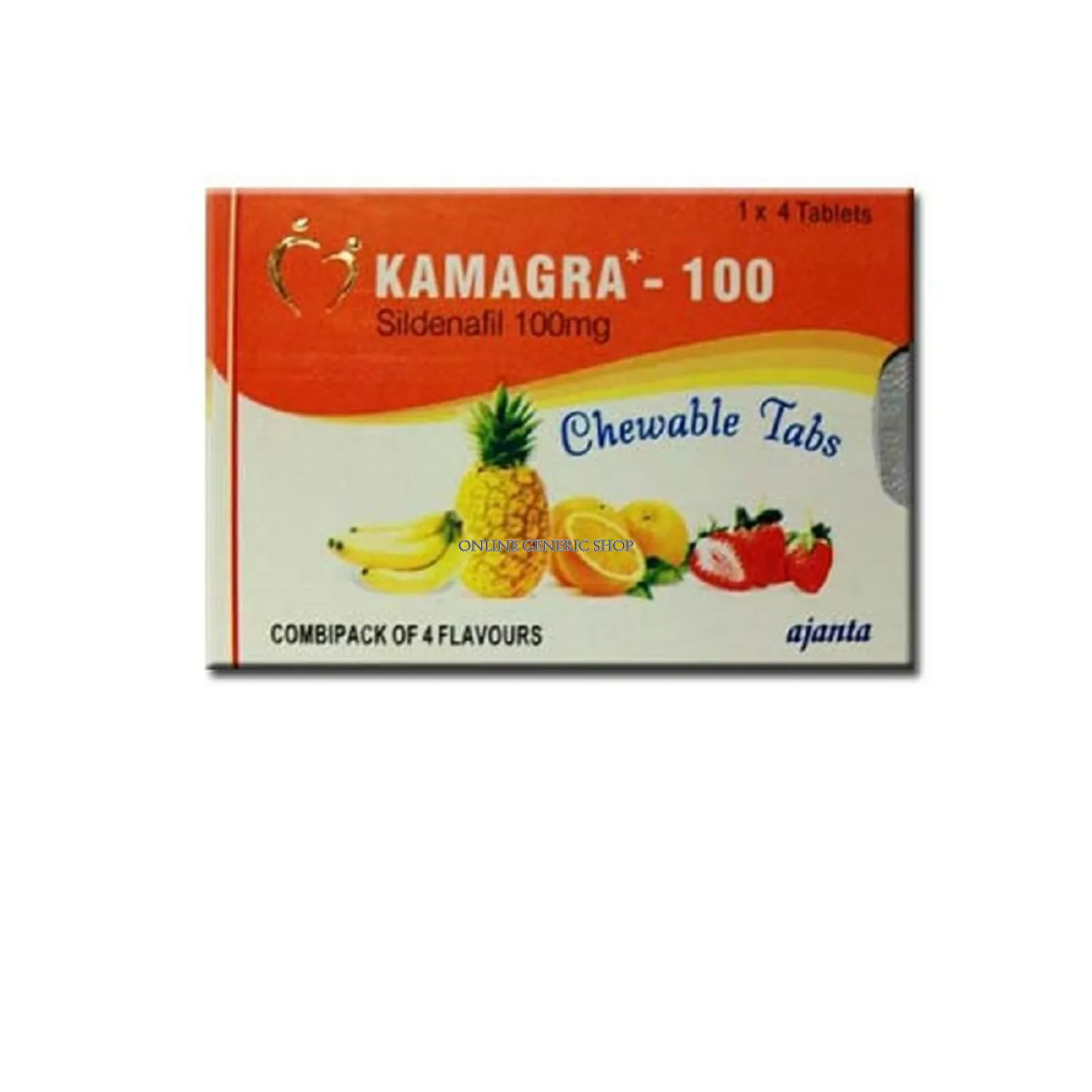 Kamagra Chewable 100 Mg image
