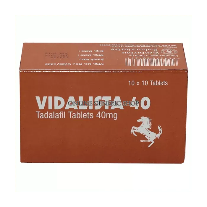 Vidalista 40 Mg image