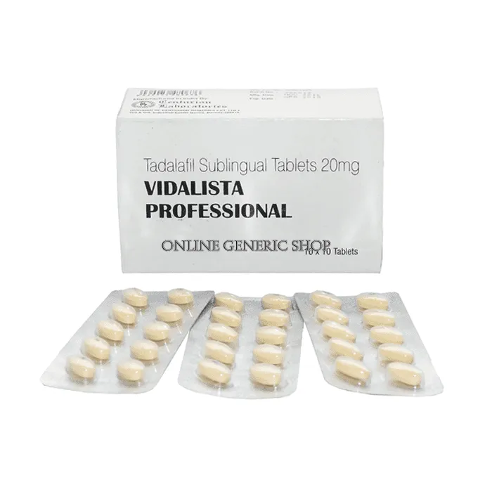 Vidalista Professional 20 Mg image