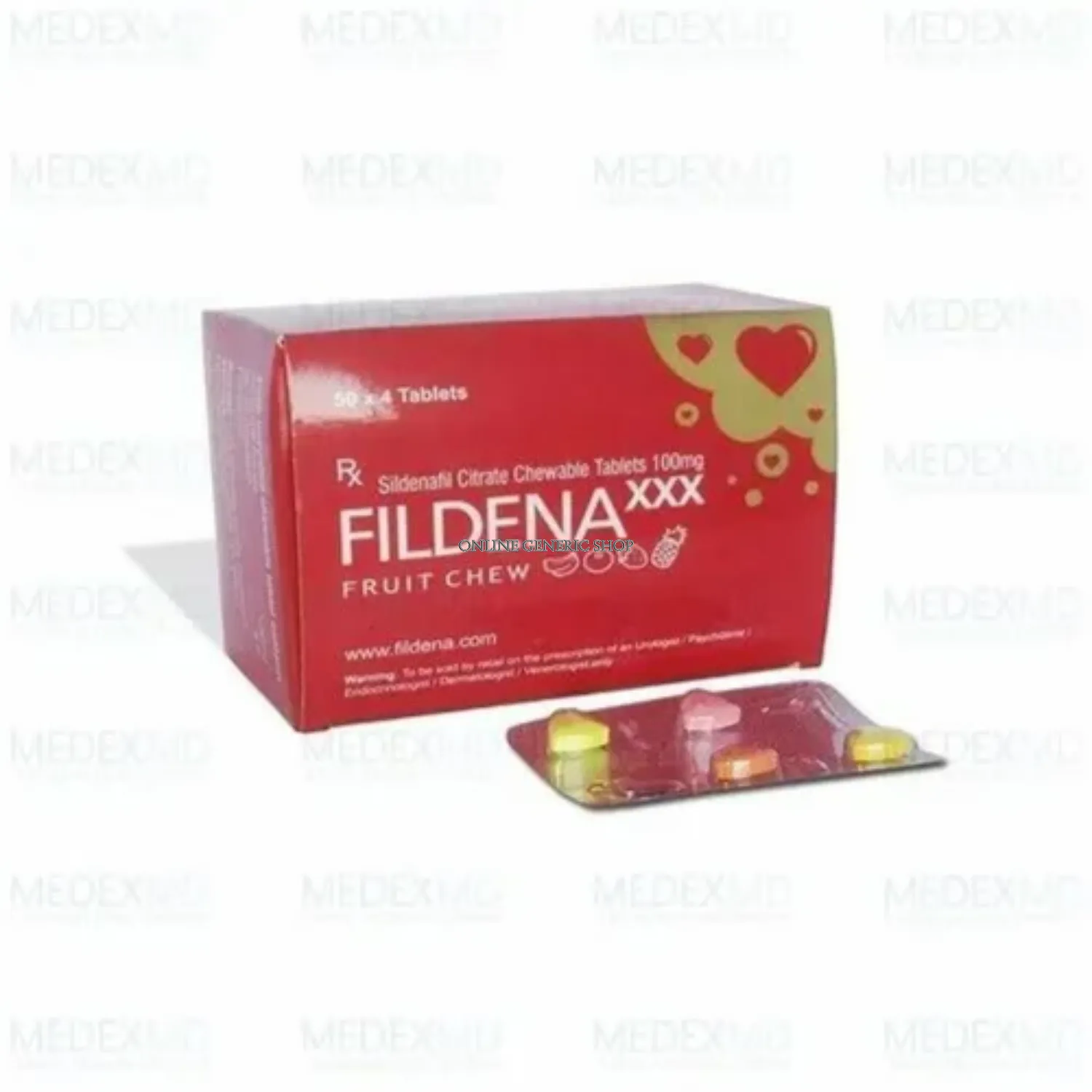 Fildena XXX 100 Mg image